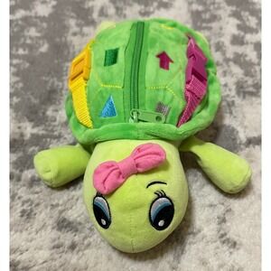 Buckle Toys "Belle Turtle" Plush Leaning Activity Toy